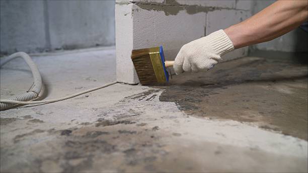 Crawl space vapor barrier installation in West Chicago, IL